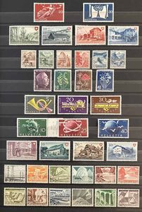 1913/1971, Svizzera, collezione del periodo nuova  - Asta Storia Postale e Filatelia - Associazione Nazionale - Case d'Asta italiane