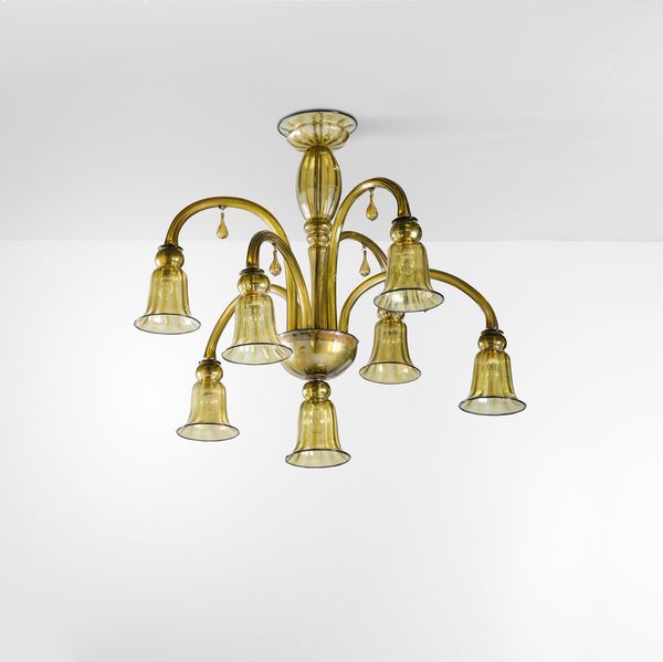 VENINI : Lampada a sospensione  - Asta Design Properties - Associazione Nazionale - Case d'Asta italiane