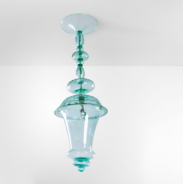 Vittorio Zecchin : Lampada a sospensione  - Asta Design Properties - Associazione Nazionale - Case d'Asta italiane