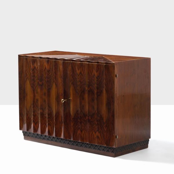 Gaetano Borsani : Mobile contenitore  - Asta Design Properties - Associazione Nazionale - Case d'Asta italiane