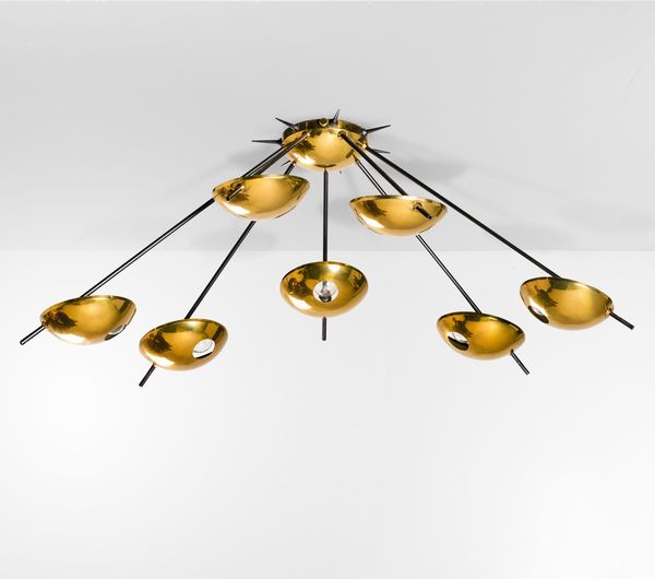 STILNOVO : Lampada a sospensione mod. 1036  - Asta Design Properties - Associazione Nazionale - Case d'Asta italiane