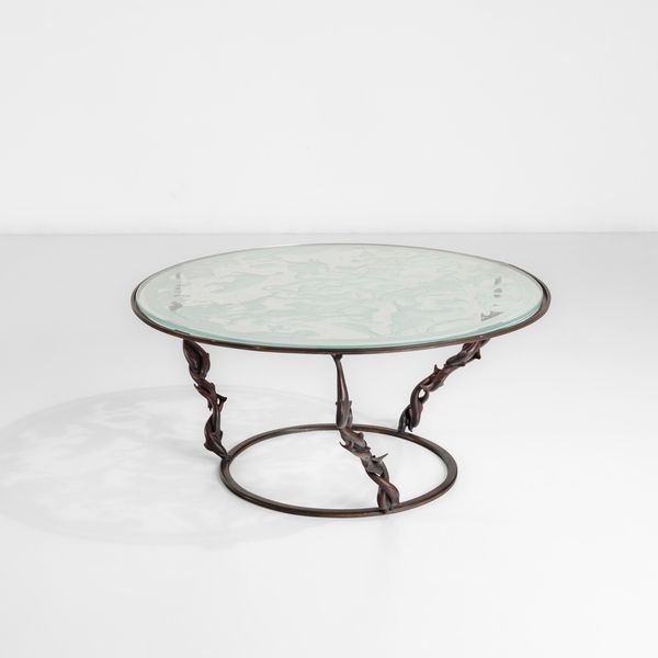 Emilio Monti : Tavolino  - Asta Design Properties - Associazione Nazionale - Case d'Asta italiane