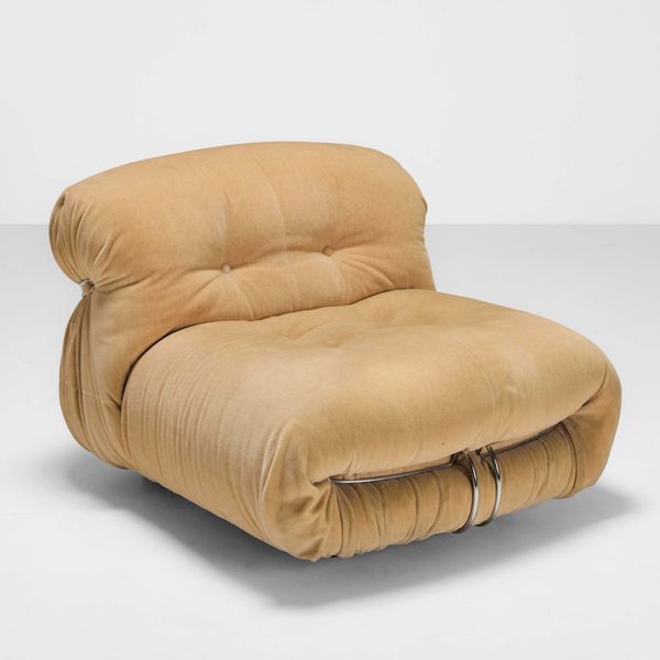 AFRA E TOBIA SCARPA : Poltrona mod. Soriana  - Asta Design Properties - Associazione Nazionale - Case d'Asta italiane