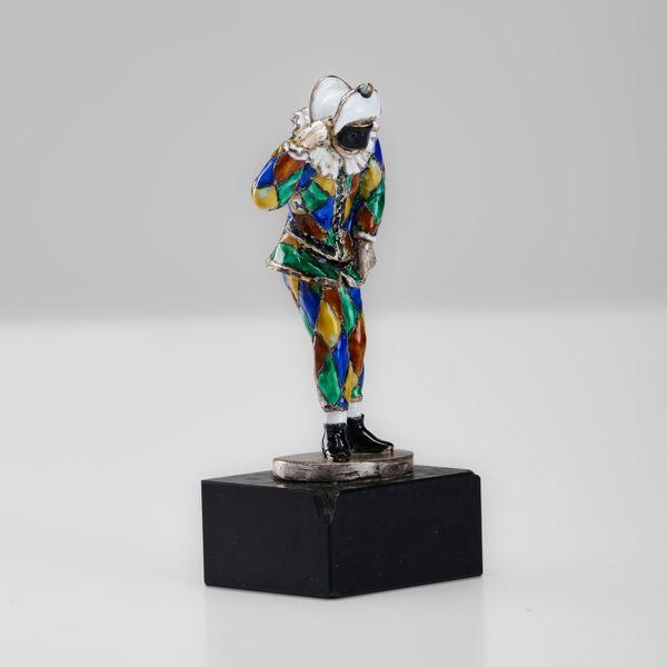 Alfredo Ravasco : Figura di Arlecchino  - Asta Design Properties - Associazione Nazionale - Case d'Asta italiane