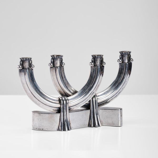 Argentiere Sant'Elia : Candelabro  - Asta Design Properties - Associazione Nazionale - Case d'Asta italiane