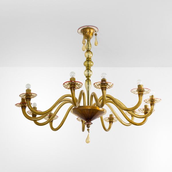 VENINI : Lampada a sospensione  - Asta Design Properties - Associazione Nazionale - Case d'Asta italiane