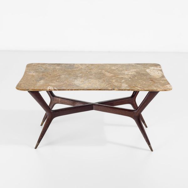 GIO PONTI : Tavolo basso  - Asta Design Properties - Associazione Nazionale - Case d'Asta italiane