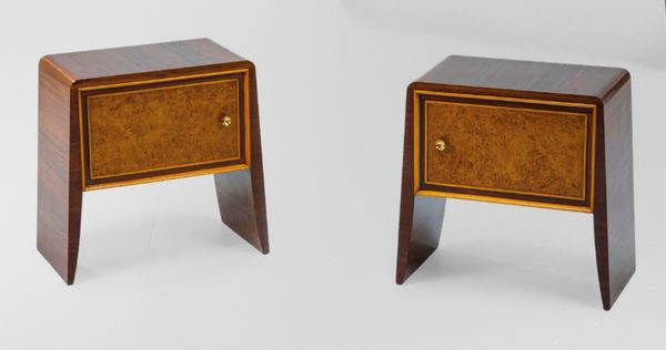 PAOLO BUFFA : Due comodini  - Asta Design Properties - Associazione Nazionale - Case d'Asta italiane