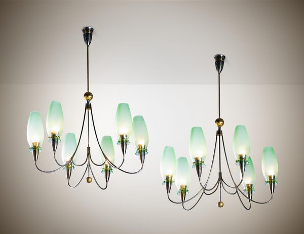 Due lampade a sospensione  - Asta Design Properties - Associazione Nazionale - Case d'Asta italiane