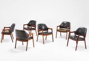 Ico e Luisa Parisi - Sei sedie mod. 814