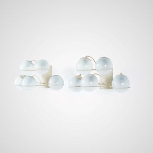 GINO SARFATTI - Due lampade a parete mod. 238/5