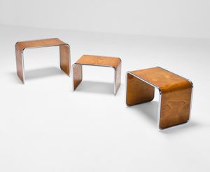 Tre tavolini a cigogne  - Asta Design Properties - Associazione Nazionale - Case d'Asta italiane