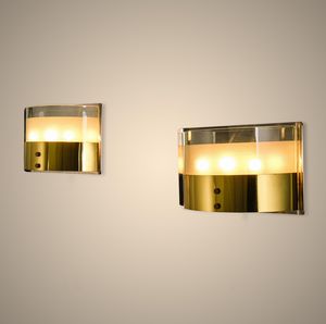 LUIGI CACCIA DOMINIONI - Due appliques della serie Montecarlo