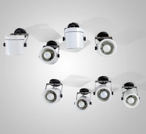 GINO SARFATTI - Otto lampade da parete mod. 142