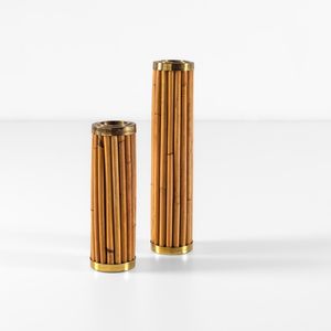 Gabriella Crespi - Due vasi della serie  Rising sun