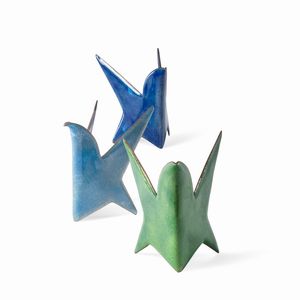 Gio Ponti e Paolo De Poli - I rimanenti grandi quindi azzurro blu e verde.