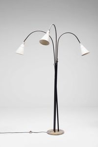 Stilnovo, Attribuito a - Lampada da terra estensibile e orientabile
