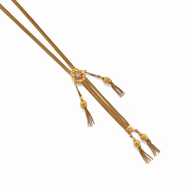 Collana saliscendi  - Asta Gioielli - Associazione Nazionale - Case d'Asta italiane