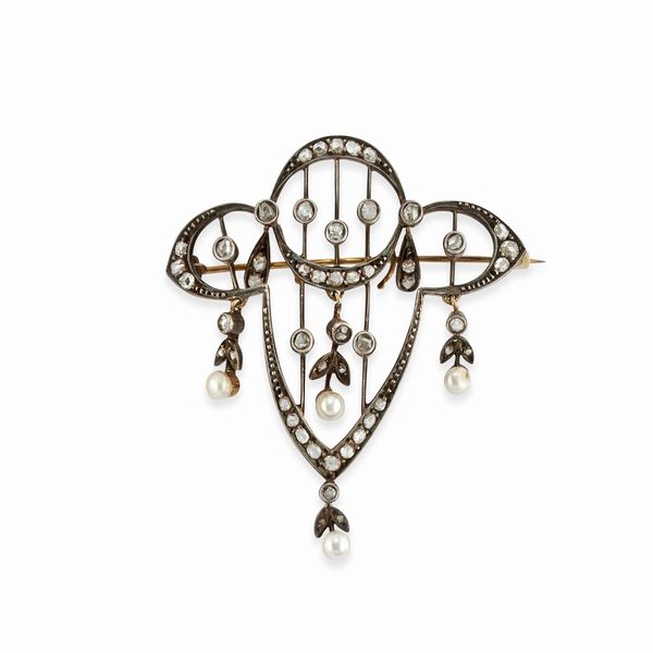 Pendente spilla  - Asta Gioielli - Associazione Nazionale - Case d'Asta italiane