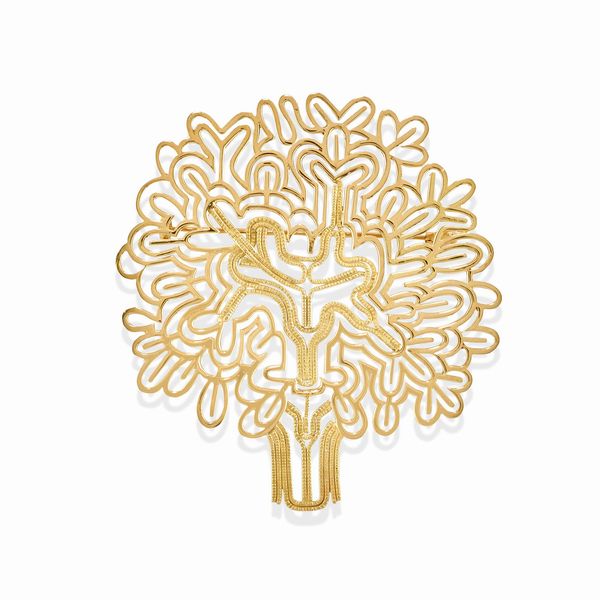 Pao Ying Wang : Spilla  - Asta Gioielli - Associazione Nazionale - Case d'Asta italiane