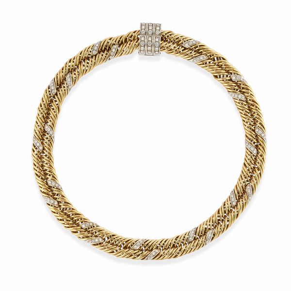 POMELLATO : Girocollo con diamanti  - Asta Gioielli - Associazione Nazionale - Case d'Asta italiane