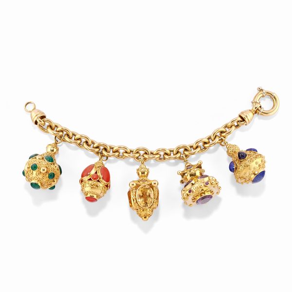 Bracciale charms  - Asta Gioielli - Associazione Nazionale - Case d'Asta italiane