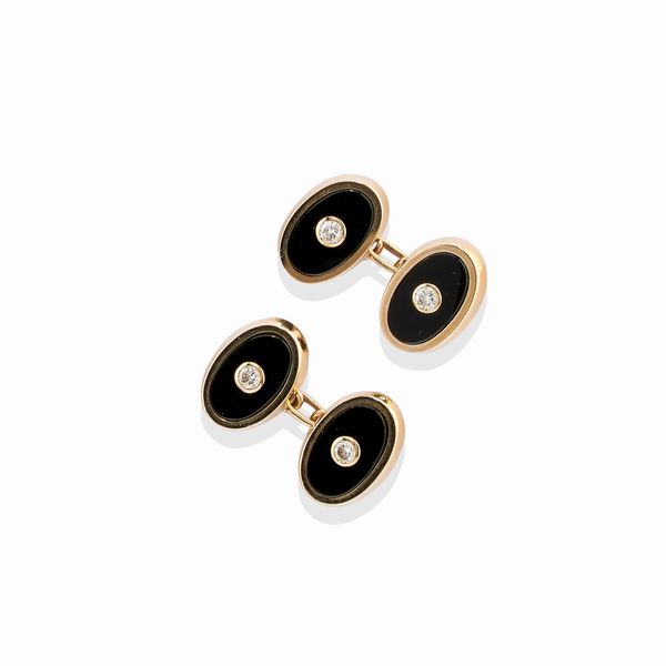 WEINGRILL : Polsini con onice  - Asta Gioielli - Associazione Nazionale - Case d'Asta italiane