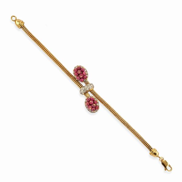 Bracciale con rubini  - Asta Gioielli - Associazione Nazionale - Case d'Asta italiane