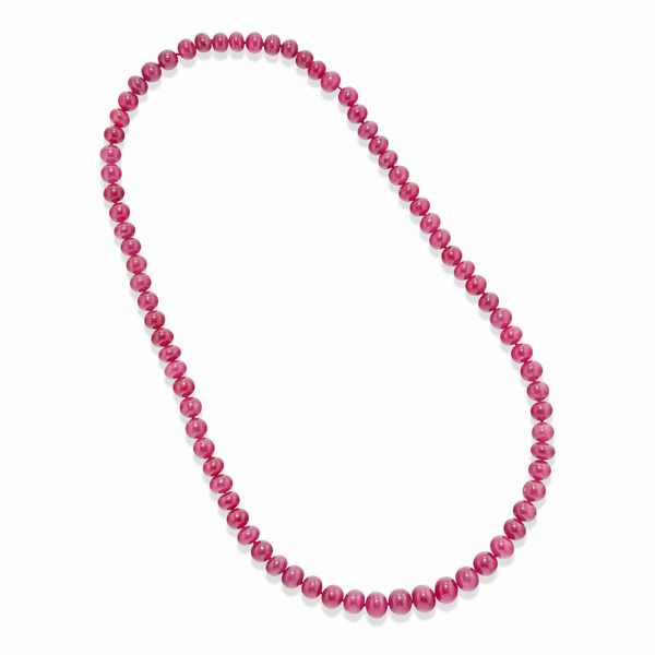 Collana con rubini  - Asta Gioielli - Associazione Nazionale - Case d'Asta italiane