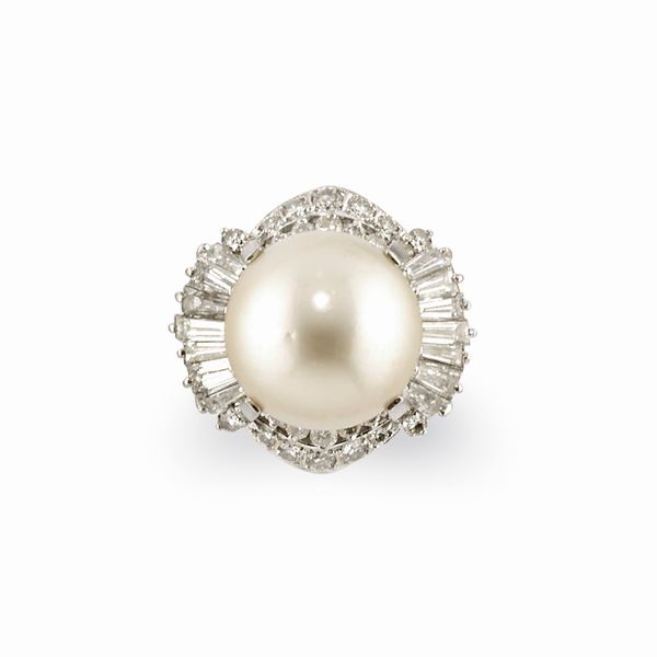 Demi parure con perle  - Asta Gioielli - Associazione Nazionale - Case d'Asta italiane