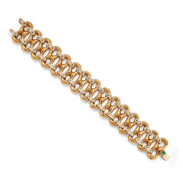 Bracciale con diamanti  - Asta Gioielli - Associazione Nazionale - Case d'Asta italiane