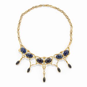 Pao Ying Wang - Collana con lapislazzuli