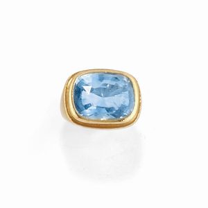 bulgari - Anello con zaffiro