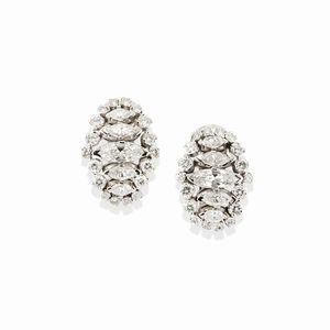 ABATE - Orecchini con diamanti