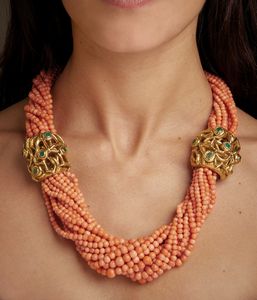 Cannilla per Masenza-Roma - Collana in corallo