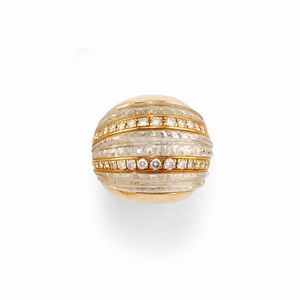 SABBADINI - Anello con cristallo di rocca