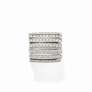 SALVINI - Anello con diamanti