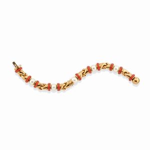 bulgari - Bracciale con perle