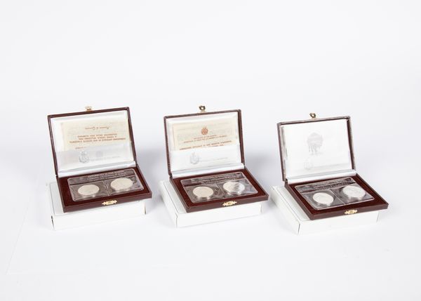 Lotto 3 dittici 500 Lire e 1.000 Lire 1984 San Marino  - Asta Numismatica: Monete, Medaglie e Carta Moneta - Associazione Nazionale - Case d'Asta italiane