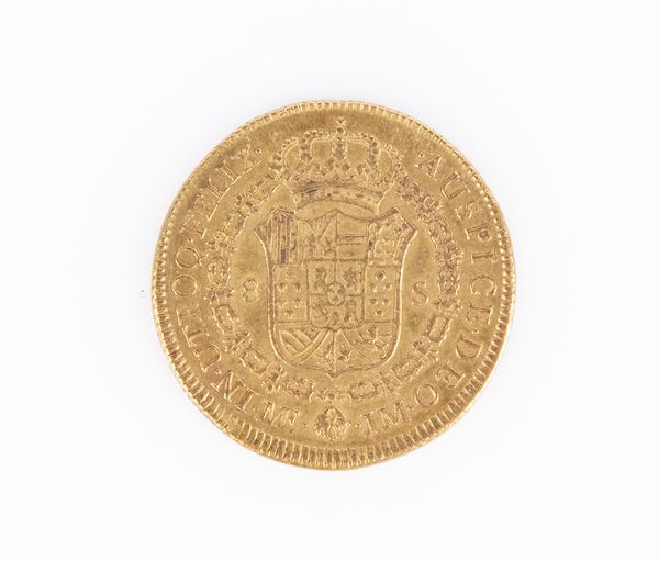 8 Escudos Carlo III 1773 ME JM Per - Lima  - Asta Numismatica: Monete, Medaglie e Carta Moneta - Associazione Nazionale - Case d'Asta italiane