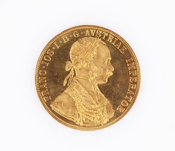 4 ducati Austria Riconio 1915  - Asta Numismatica: Monete, Medaglie e Carta Moneta - Associazione Nazionale - Case d'Asta italiane