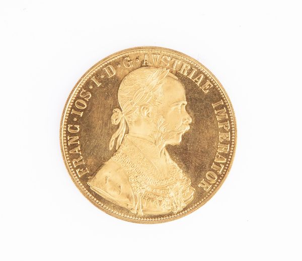 Riconio 4 Ducati 1915 Francesco Giuseppe Austria  - Asta Numismatica: Monete, Medaglie e Carta Moneta - Associazione Nazionale - Case d'Asta italiane