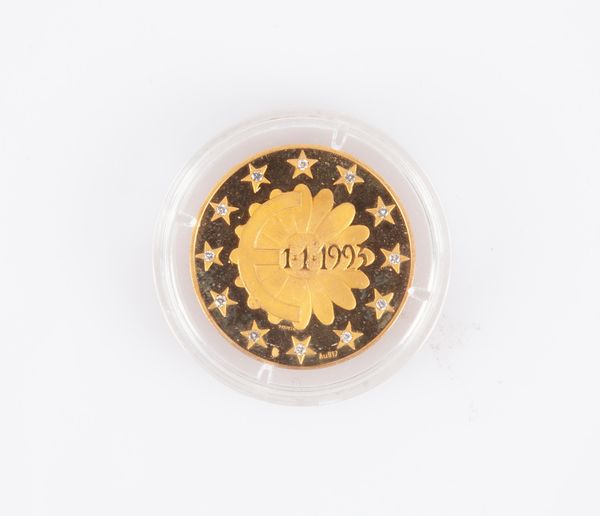 Gettone Scomettiamo che in oro 917/000 coniato dalla Zecca Italiana  - Asta Numismatica: Monete, Medaglie e Carta Moneta - Associazione Nazionale - Case d'Asta italiane