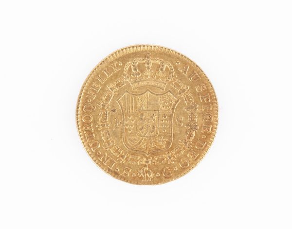 4 Escudos Carlo III 1786 S C Spagna - Siviglia  - Asta Numismatica: Monete, Medaglie e Carta Moneta - Associazione Nazionale - Case d'Asta italiane
