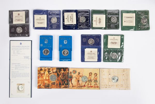 Lotto 13 monete 500 Lire 1975-1992 Repubblica Italiana  - Asta Numismatica: Monete, Medaglie e Carta Moneta - Associazione Nazionale - Case d'Asta italiane