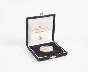 Gettone Scomettiamo che in oro 917/000 coniato dalla Zecca Italiana  - Asta Numismatica: Monete, Medaglie e Carta Moneta - Associazione Nazionale - Case d'Asta italiane