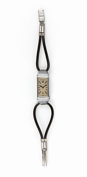 Jaeger le Coultre orologio in acciaio  - Asta Fine Jewels and Watches - Associazione Nazionale - Case d'Asta italiane