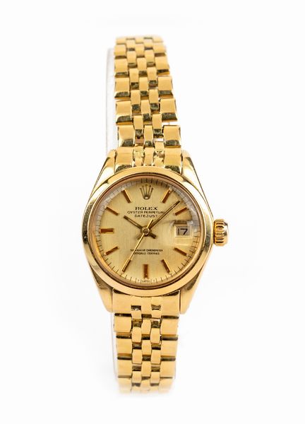Rolex Datejust Lady in oro giallo  - Asta Fine Jewels and Watches - Associazione Nazionale - Case d'Asta italiane