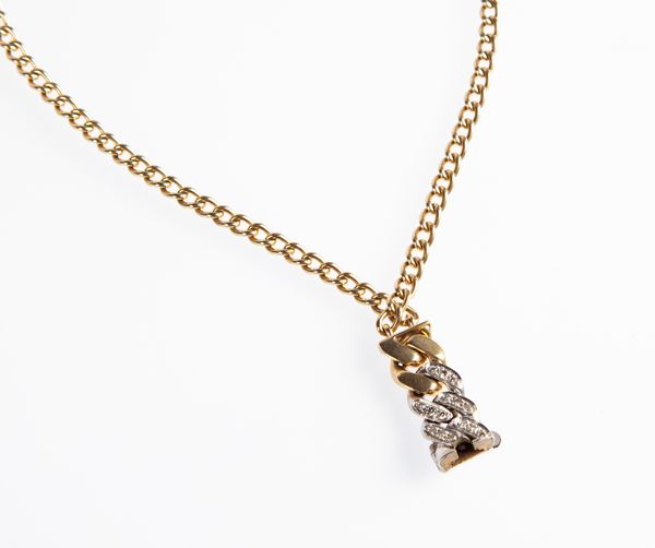 Pomellato - bracciale doppio in oro e brillanti  - Asta Fine Jewels and Watches - Associazione Nazionale - Case d'Asta italiane