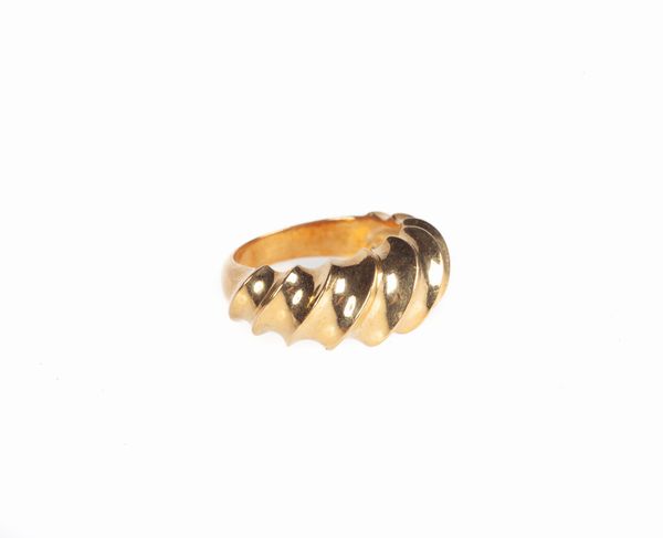 Pomellato - anello torchon in oro  - Asta Fine Jewels and Watches - Associazione Nazionale - Case d'Asta italiane
